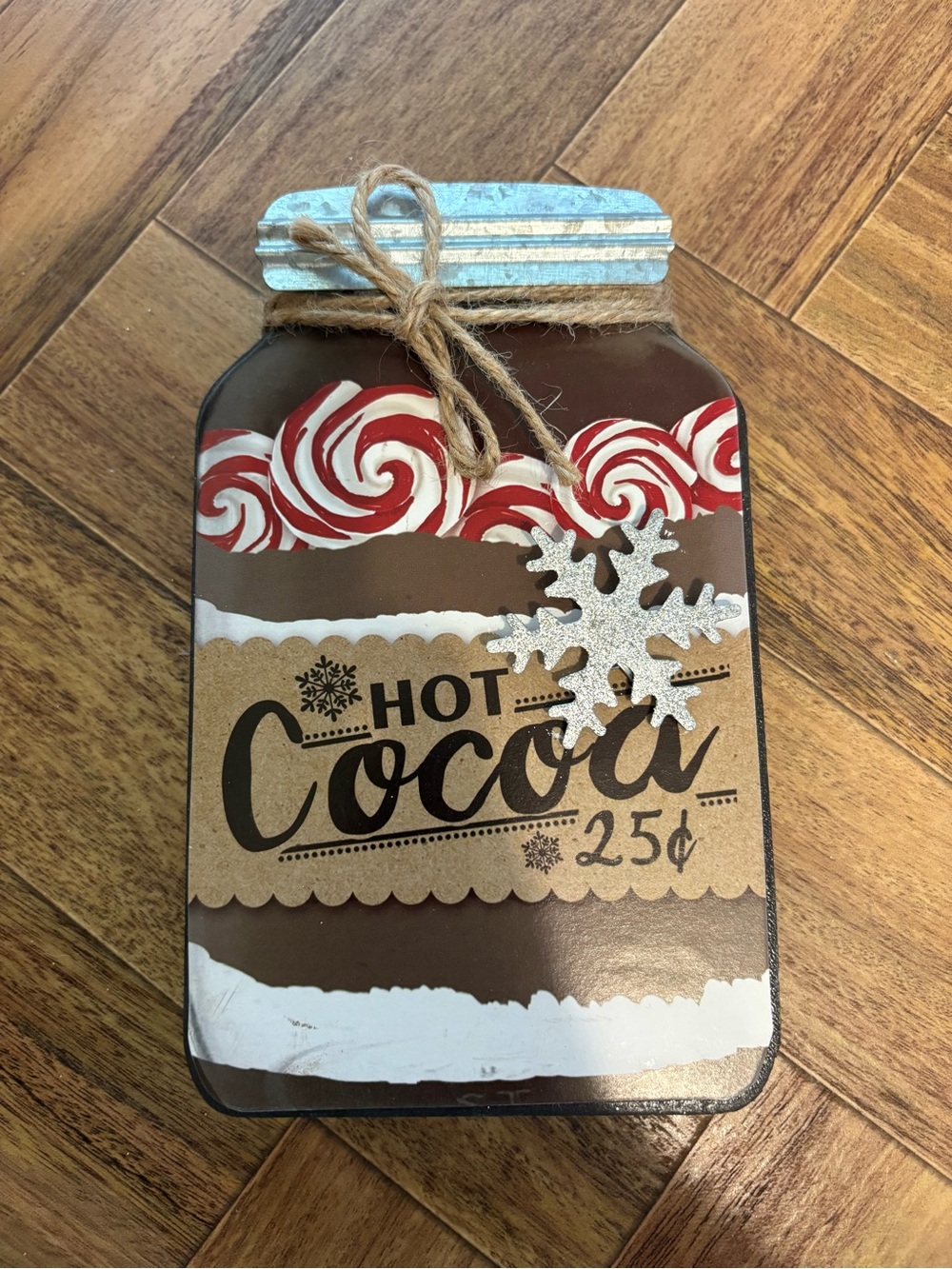Hot Cocoa Decor Sign